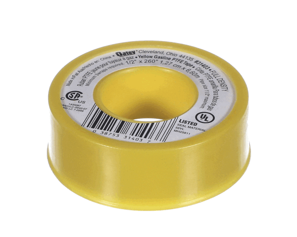 Diversitech 513-31403D Ptfe Yellow Tape 1/2 X 260 (DIV513-31403D)
