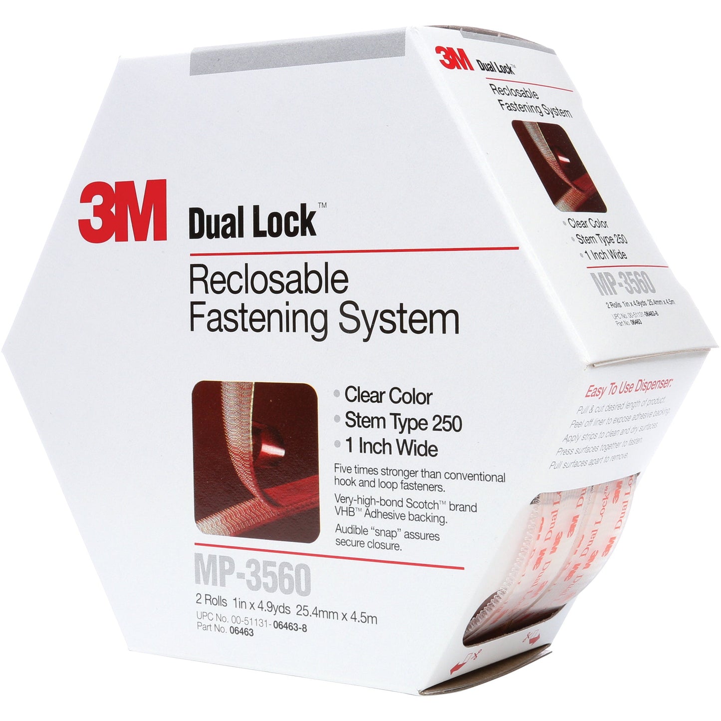 dual-lock-1-x-4-9-yds-clear-3m-mp3560-dual-lock-mini-pack-fasteners-dk3m1101pk_1