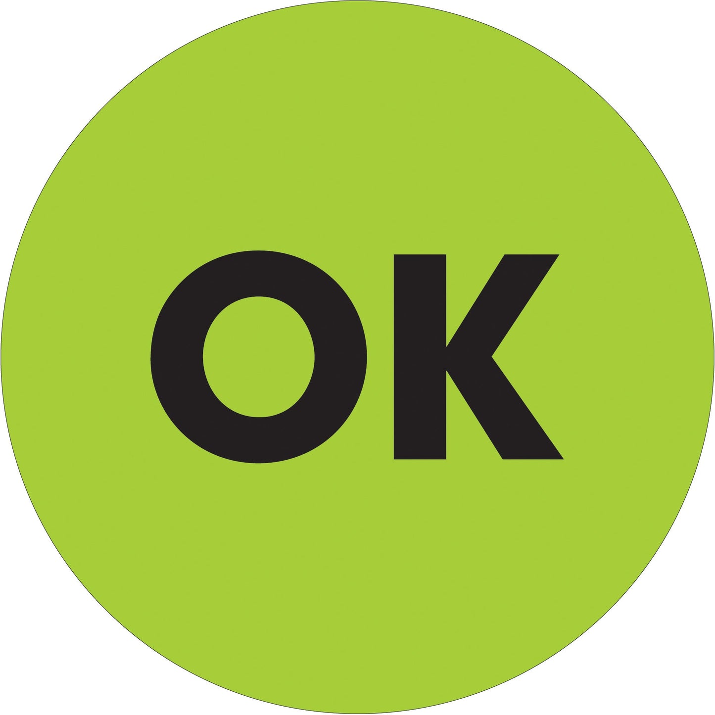 tape-logic-r-1-circle-ok-fluorescent-green-labels-dl1271_1