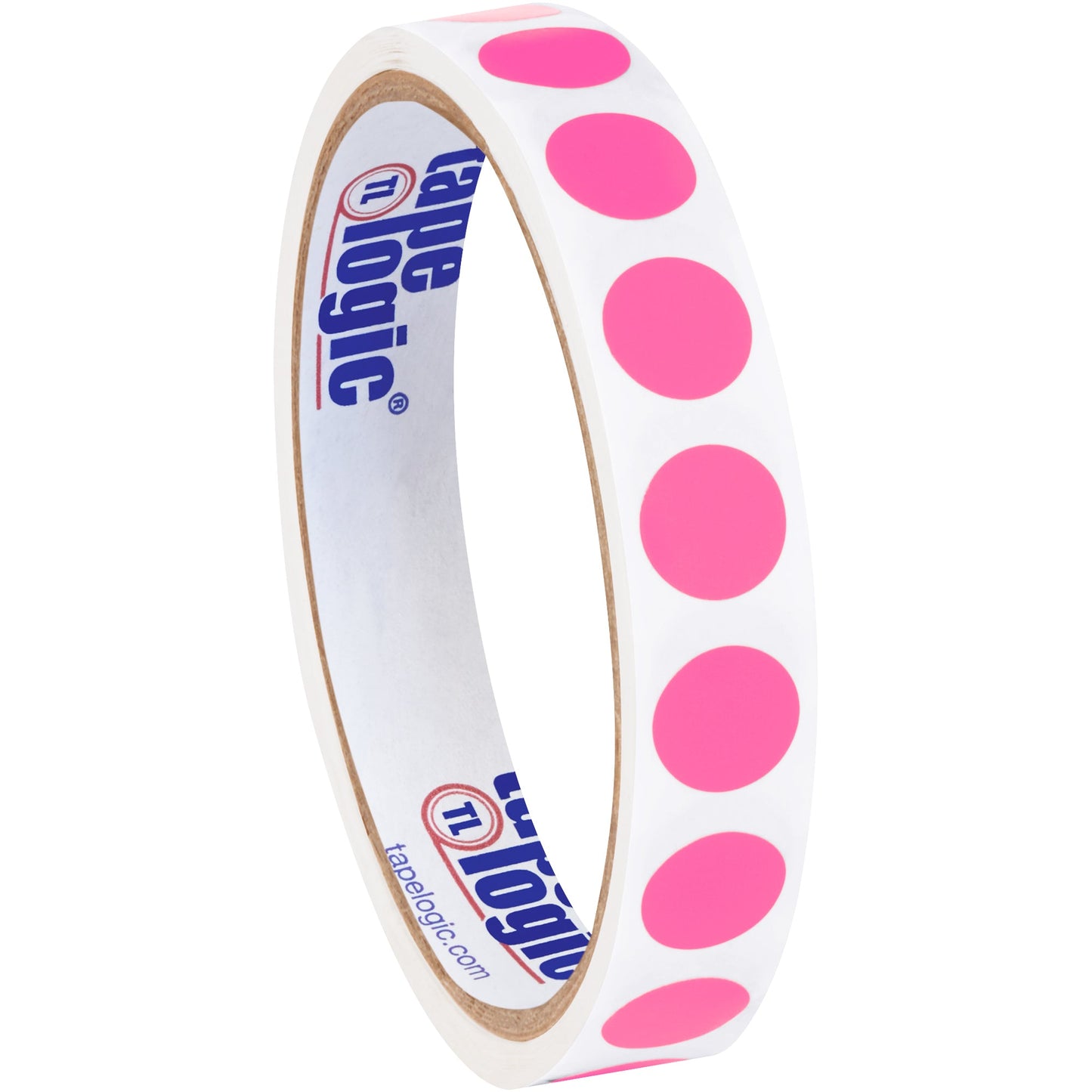 tape-logic-r-1-2-fluorescent-pink-inventory-circle-labels-dl690k_1