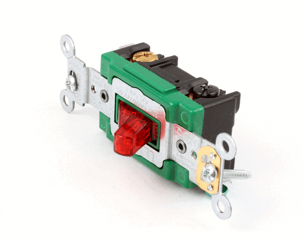 Duke 212792 Switch, 30 Amp Red Toggle 120-277V Ac 2 (DUK212792)