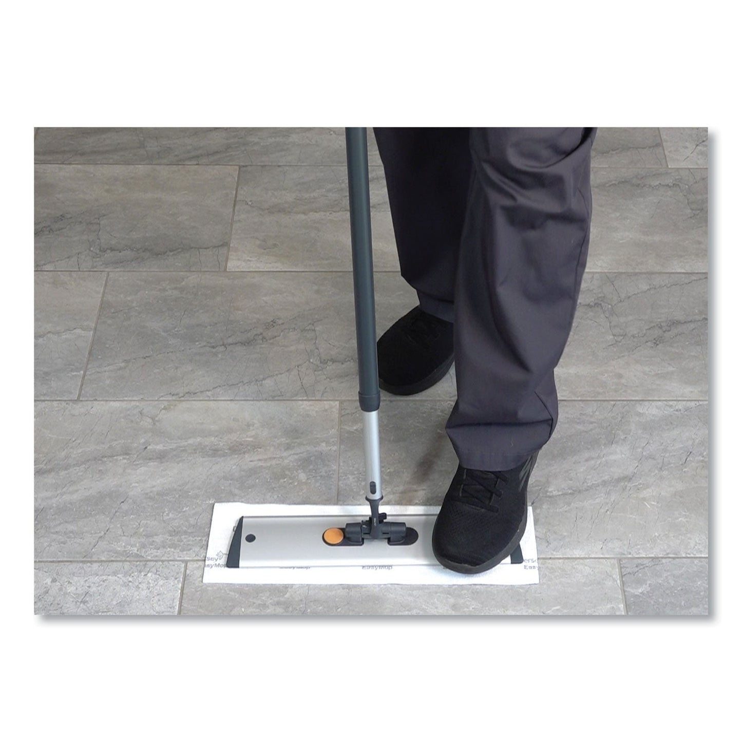 Diversey EasyMop Single-Use Microfiber Mop, 16 x 5.3, 10/Carton (DVOD1232213)
