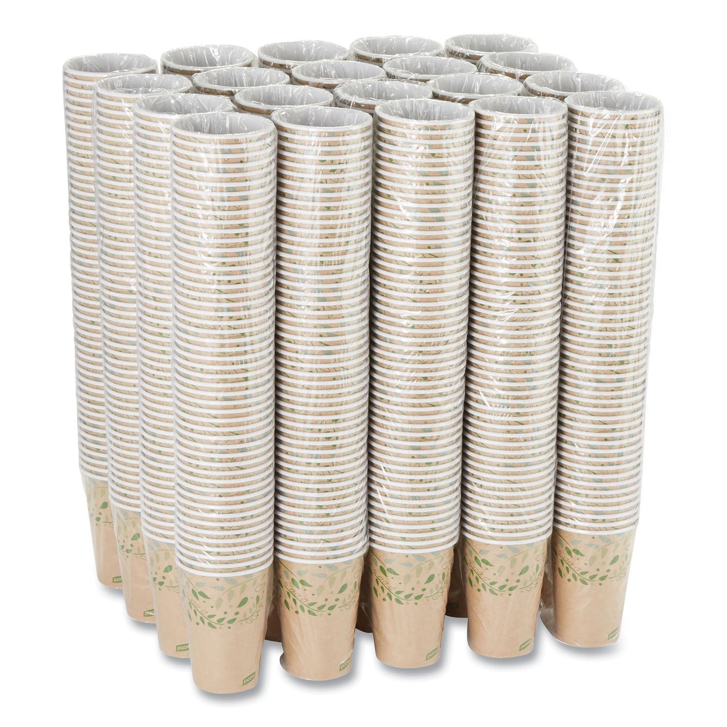 Dixie EcoSmart Recycled Hot/Cold Cups, 16 oz, Kraft Paper, 1,000/Carton (DXE2346R)