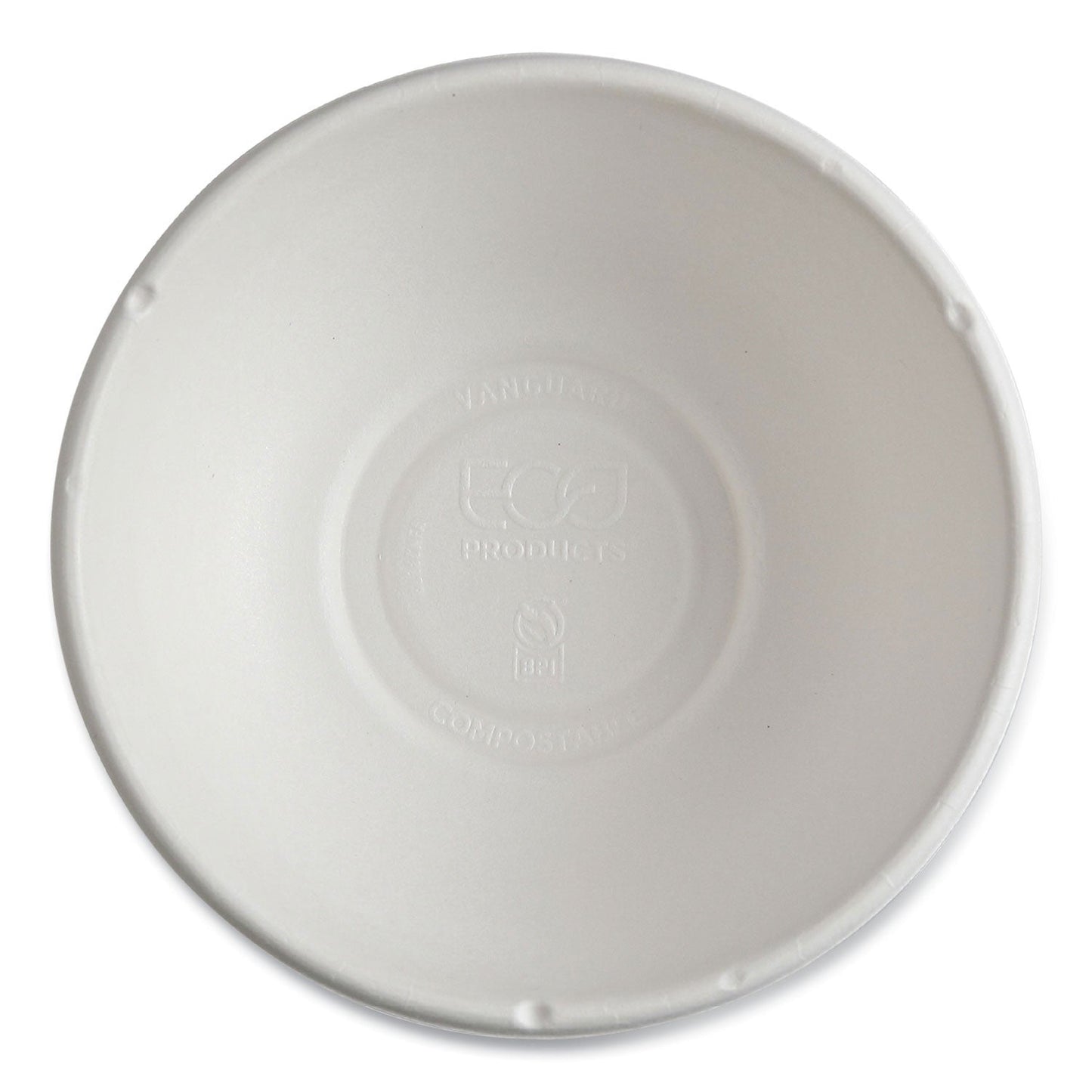 Eco-Products Vanguard Renewable and Compostable Sugarcane Bowls, 16 oz, White, 800/Carton (ECOEPBL16CNFA)