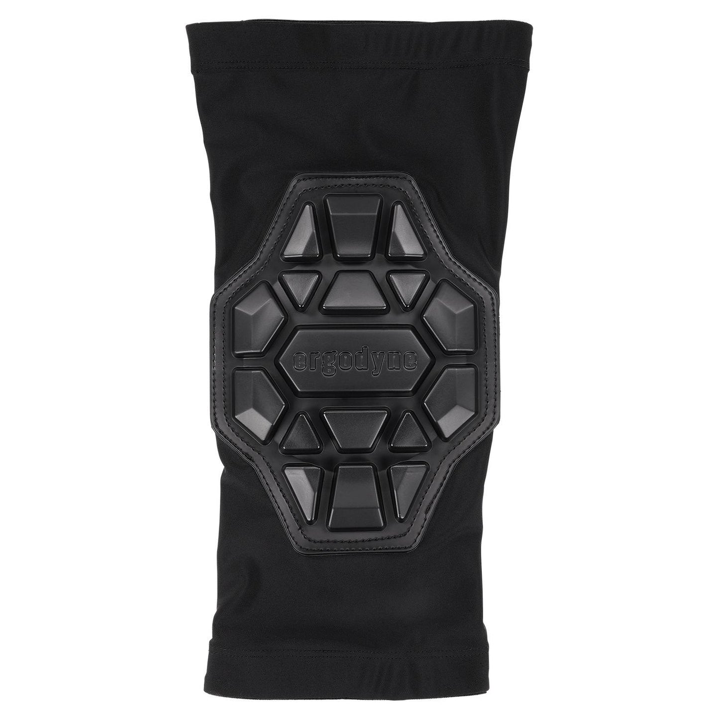 Ergodyne ProFlex 550 Padded Knee Sleeves with 3-Layer Foam Cap, Slip-On, X-Large+, Black, Pair (EGO18553)