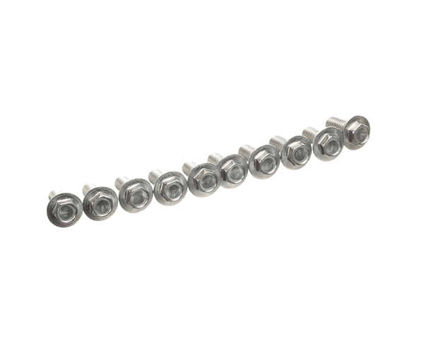 Electrolux Professional 0D2901 Screw H Base 6X16 Stless Stl Set X10 (ELX0D2901)