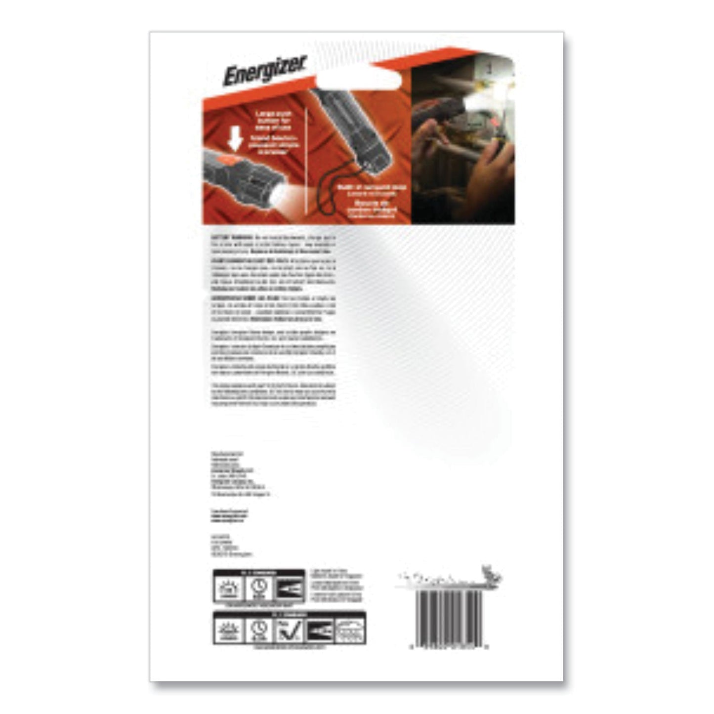 Energizer Hardcase Professional Task LED Flashlight, 2 AA Batteries (Included), Black (EVETUF2AAPE)