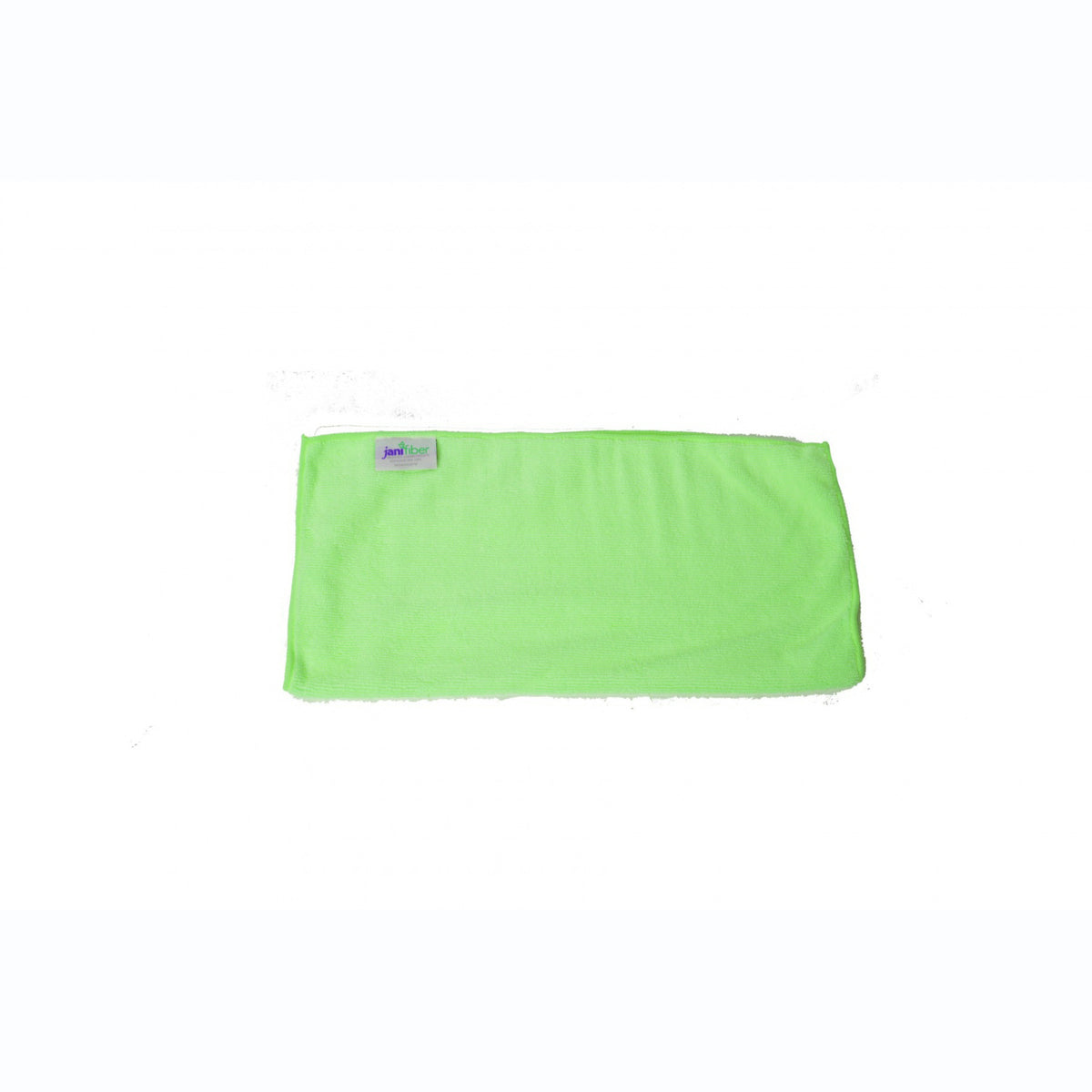 Janico Standard Microfiber Cloth, Green, 16" x 16" (F1436004)
