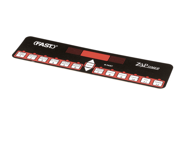 FAST 214-50248-01 Overlay For Taco Bell 12 Chnl (FAS214-50248-01)