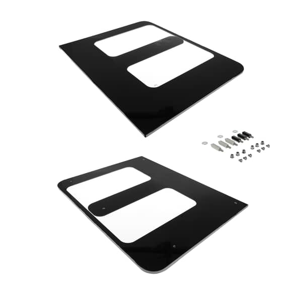 Flexeserve 00023611 Zone Glass End Panel Lh 2 Tier (FLS00023611)