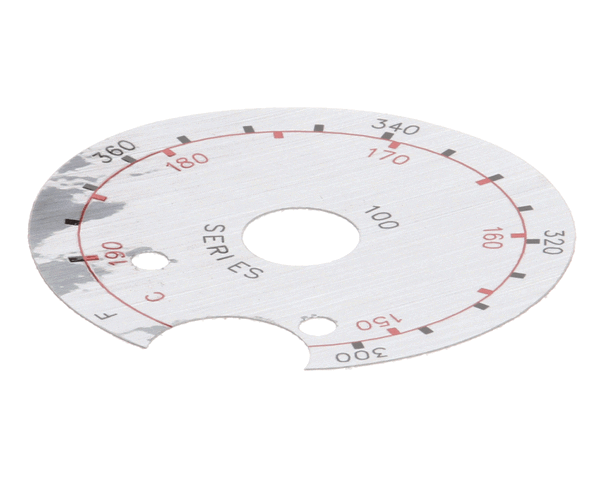 Frymaster 8021458 Label,Dial Plate Notched (FM8021458)