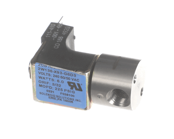 Follett 208103 Solenoid, Water Valve 240V, 50 Hz G6D3 (FOL208103)