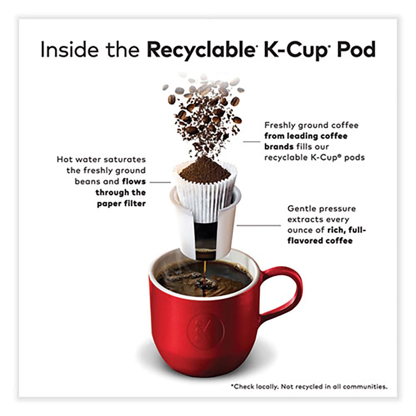 Folgers Gourmet Selections Classic Roast Coffee K-Cups, 48/Box (FOL5000363378)