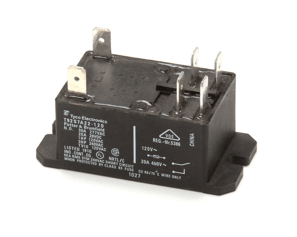 Food Warming Equipment Rly30Amp-120 30Amp Panel Mount Relay,2 Pole (FWERLY30AMP-120)