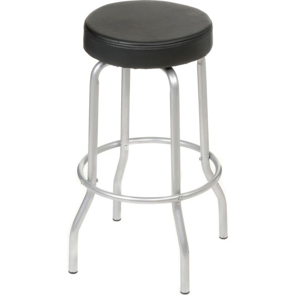 Interion Swivel Stool - Vinyl - Black (WB238712)