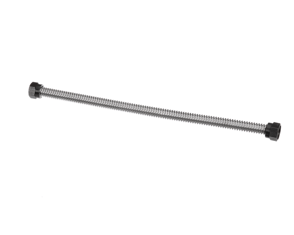 Giles 40907 Corrugated Hose, 18-In, Ss, W/Nuts (GIL40907)