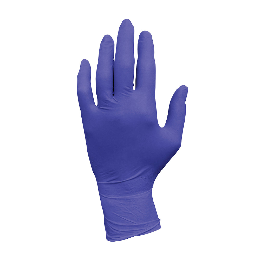 Safety Zone® Nitrile Powder Free 3 mil Exam Gloves, Blue-Violet, XS, Case of 2000 (SZNGL-N125FXS)