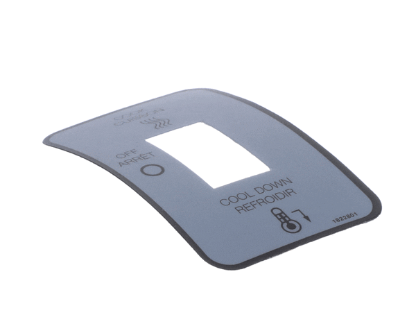 Garland 1822801 R/C Cook Switch Label (GL1822801)