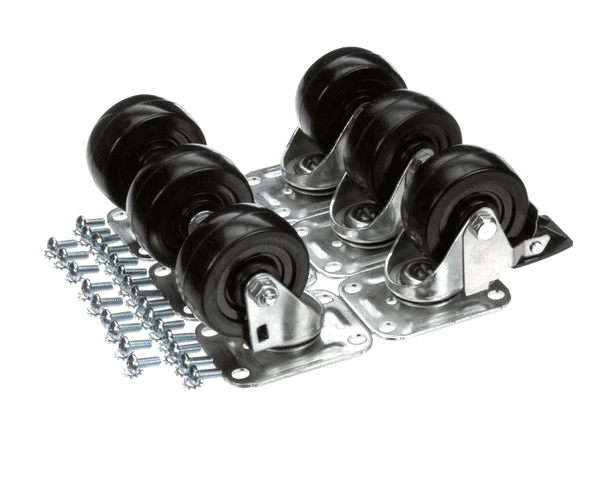 Glastender C-6X4 Caster, 3-3/4" H, Set Of Six (GLAC-6X4)