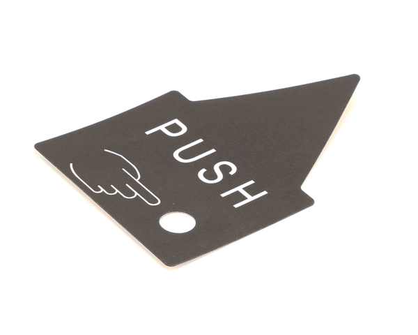 Gold Medal Products 103081 Push Decal (GLDM103081)