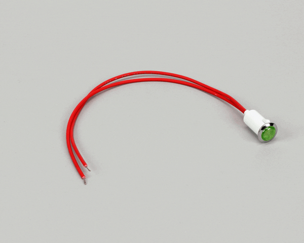 Garland G01296-3 Pilot Green 250V Neon Round (GLG01296-3)