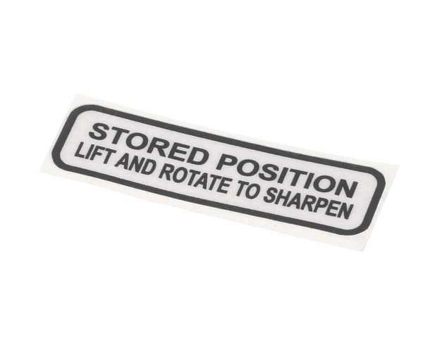 Globe 920216 Sharpener Label (GLO920216)