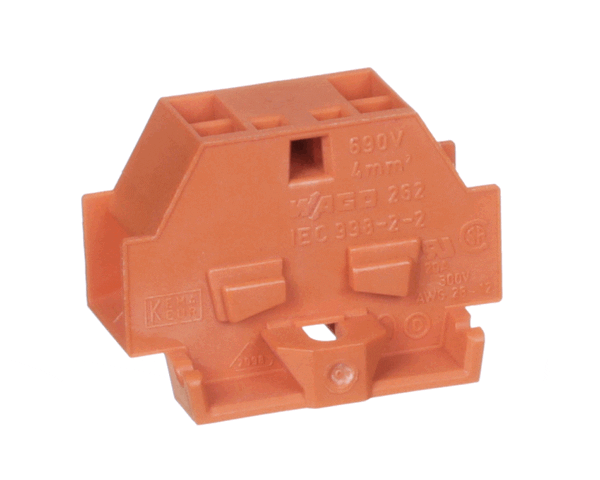 Globe X40012-4R Connecting Block 4-Con Orange (GLOX40012-4R)