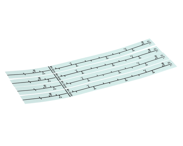 Crathco Grindmaster Cecilware 250-00289 Bubbler Line Sticker Bowls,4Pk (GM250-00289)
