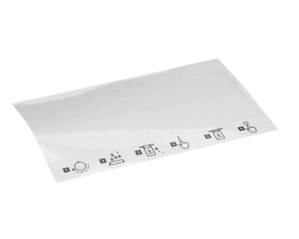 Crathco Grindmaster Cecilware 380-00391 Decal Front 875/890 (GM380-00391)
