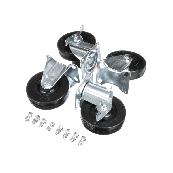 Crathco Grindmaster Cecilware 410-00190 Casters, Set (2 Fix, 2 Swivel (GM410-00190)