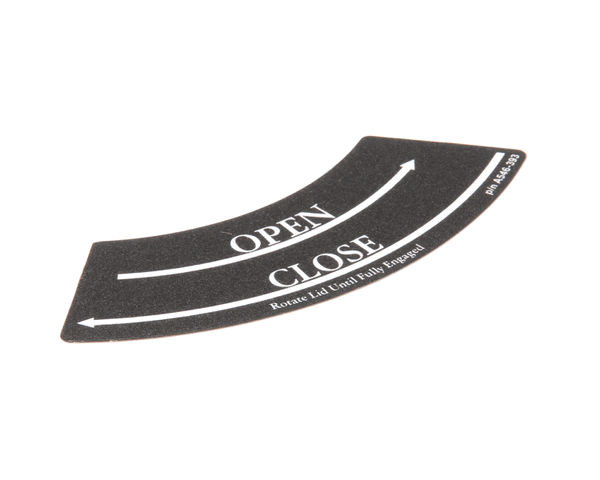Crathco Grindmaster Cecilware A546-393 Decal,Shuttle Lid (GMA546-393)
