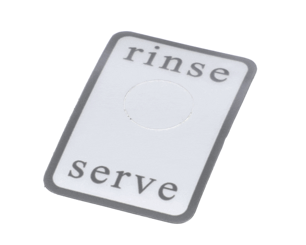 Crathco Grindmaster Cecilware N948Al Label Rinse/Serve - Gb/Java (GMN948AL)