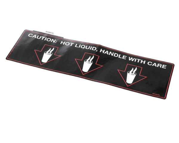 Crathco Grindmaster Cecilware Na88Al Label Hot Liquid - Gb3 S/Java (GMNA88AL)