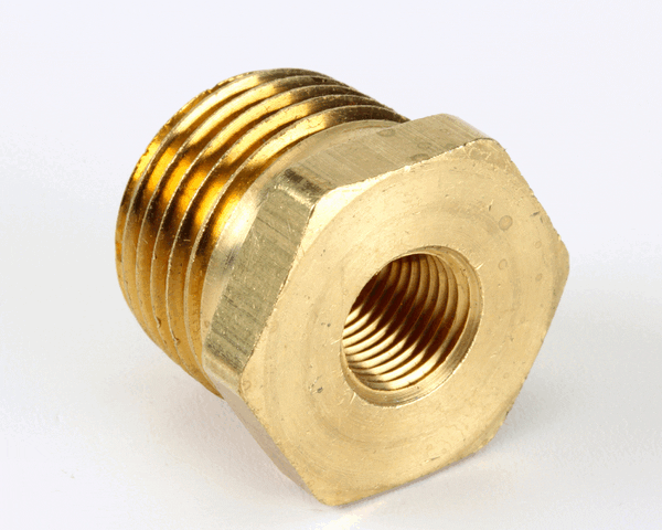 Groen Nt1202 Brass Reducer Bushing- 1/2 X 1/8 (GRNT1202)