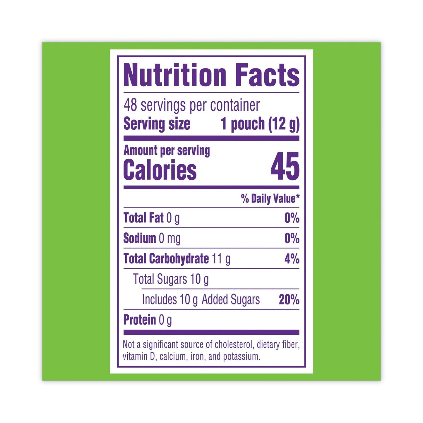 Lik-m-aid Fun Dip Candy, Assorted Flavors, 0.43 oz Pouches, 48/Box (GRR20900166)