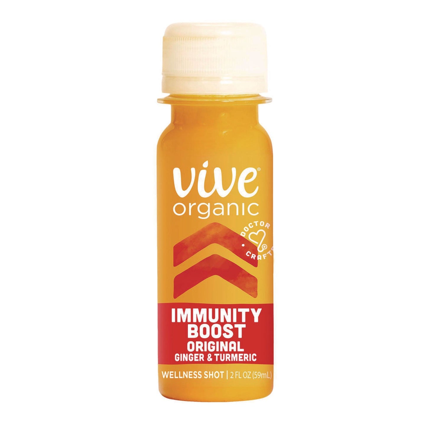 Vive Organic Immunity Boost, Ginger, 2 oz Bottle,12/Carton (GRR34800001)