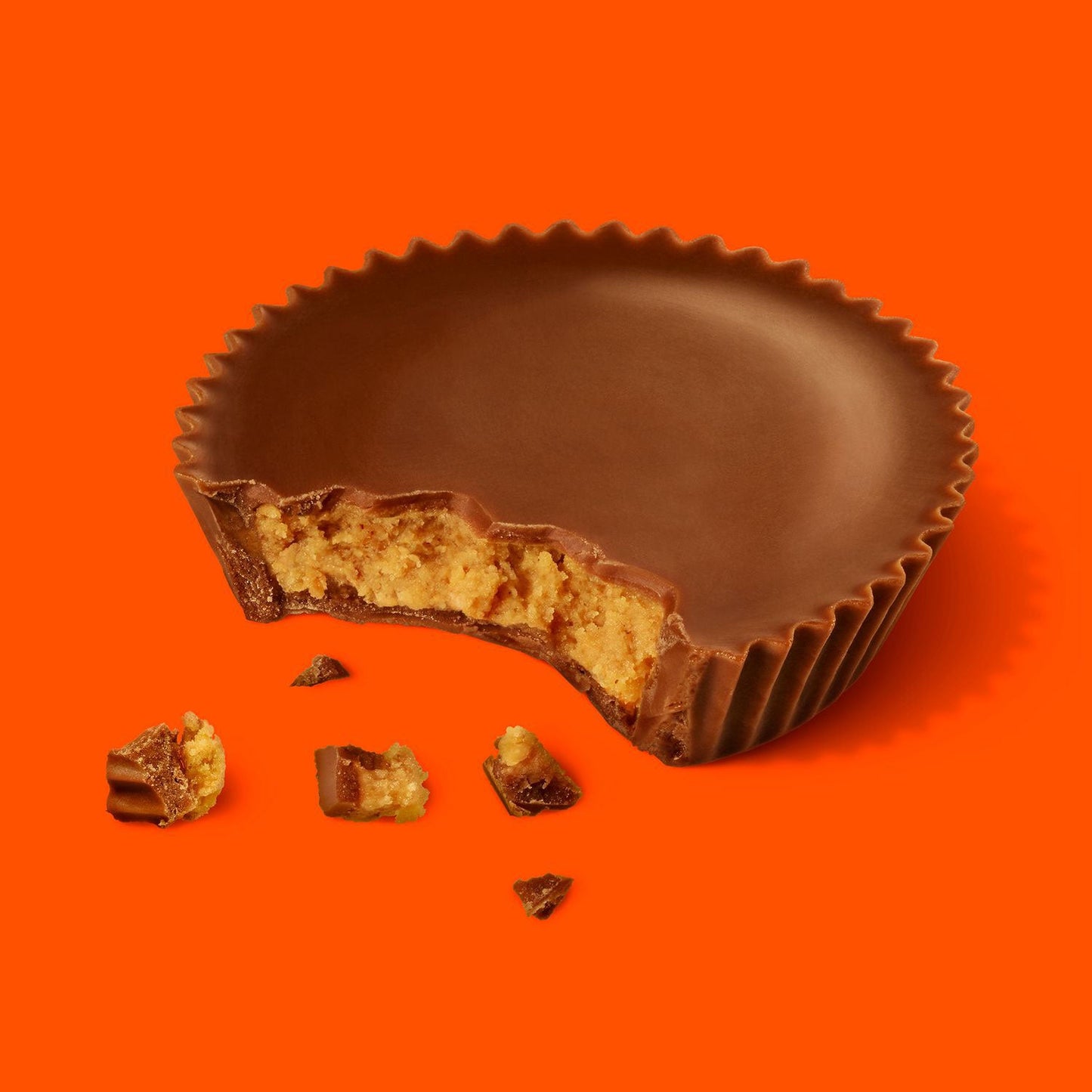 Reese's Snack Size Peanut Butter Cups, 19.5 oz Bag, 2 Bags/Carton (GRR60004058)