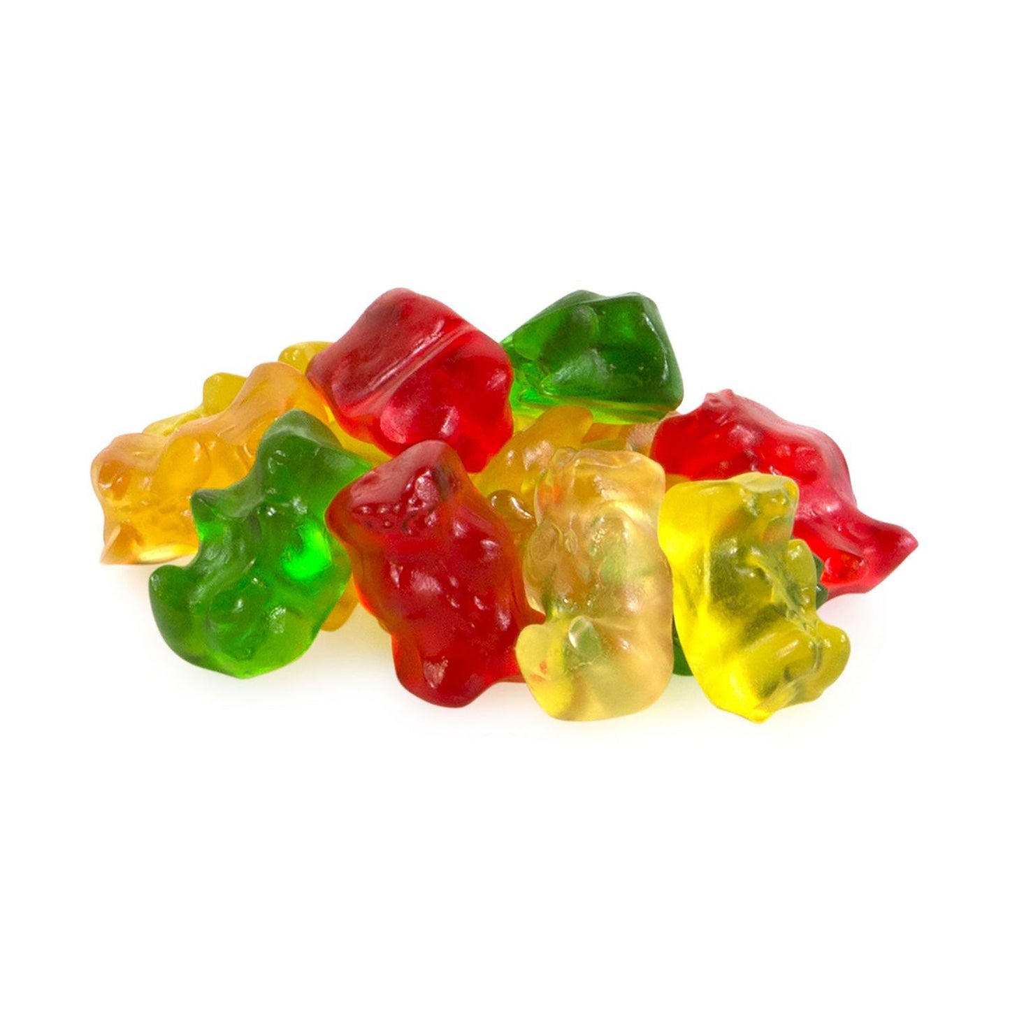 Haribo Goldbears Gummi Candy, Assorted Flavors, 0.4 oz Pouch, 54/Tub, 2 Tubs/Carton (GRR60004073)