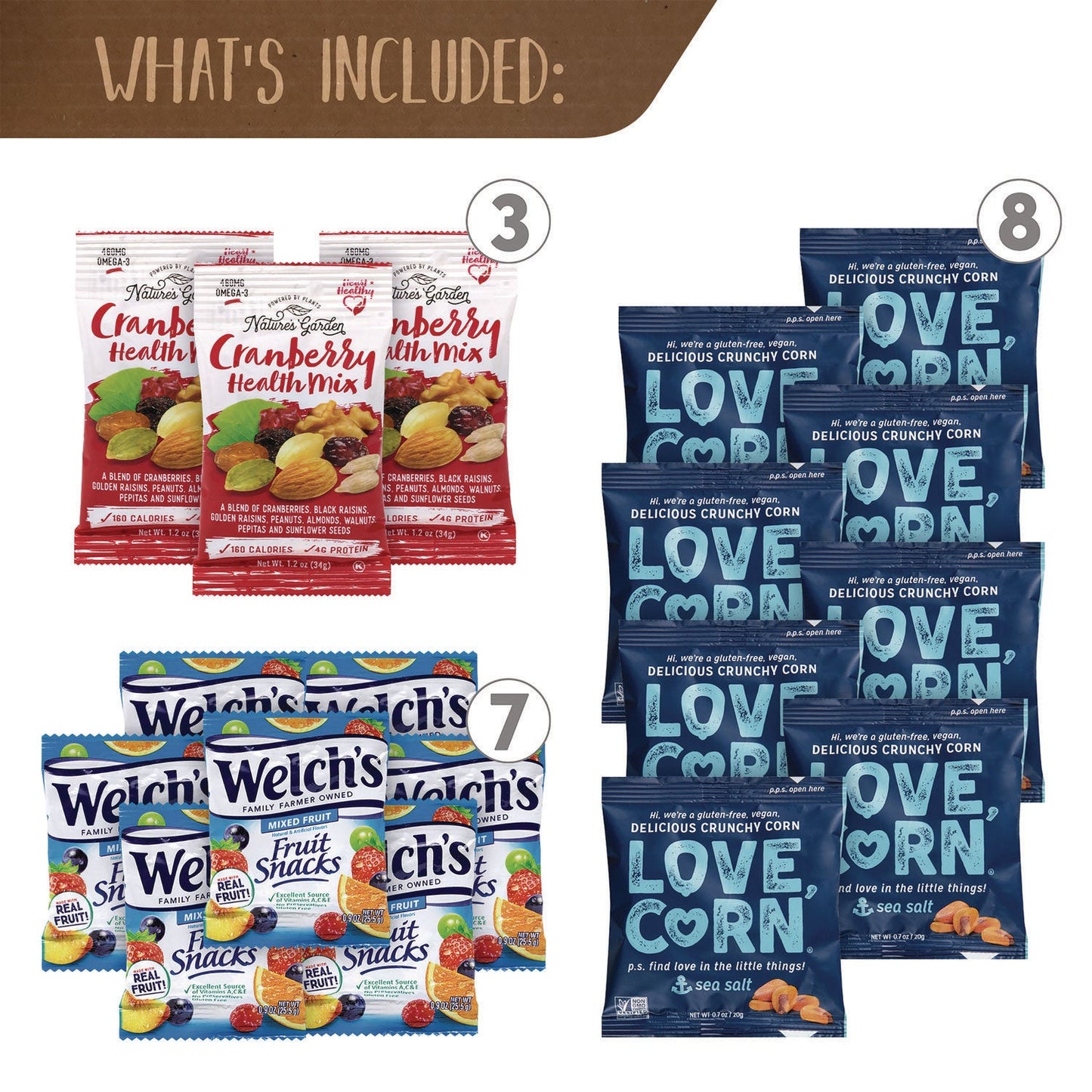 Snack Box Pros Better For You Snack Box, 37 Assorted Snacks/Box (GRR70000154)