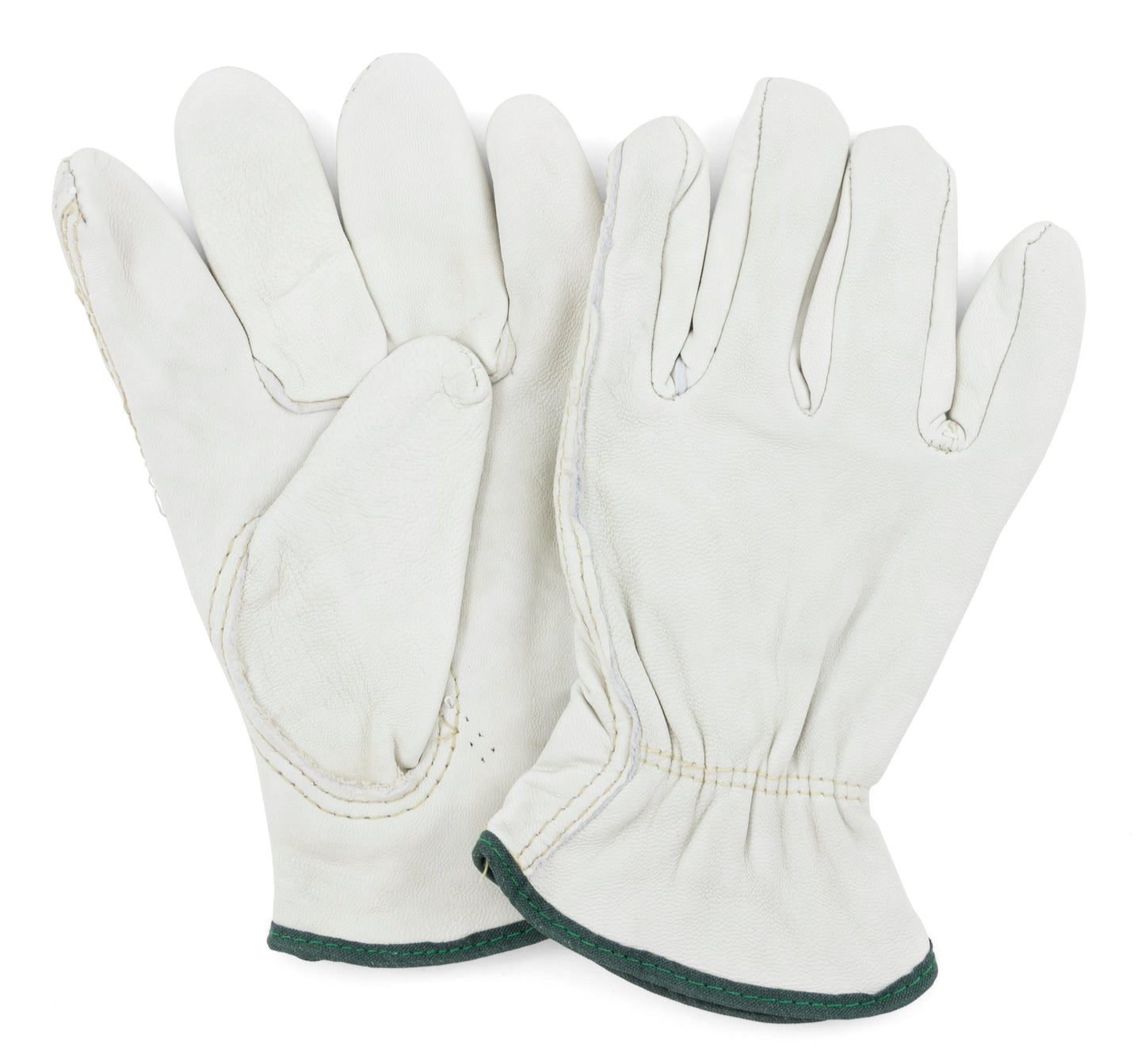 Safety Zone® Standard Grain Cowhide Driver Gloves, Med, 12 Pairs (SZNGWCGLDR1-M)