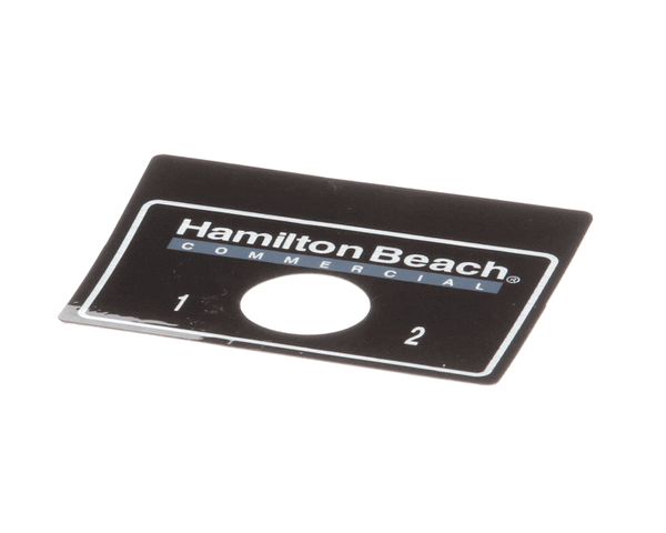 Hamilton Beach Commercial 230047800 Nameplate Switchplate (HAM230047800)