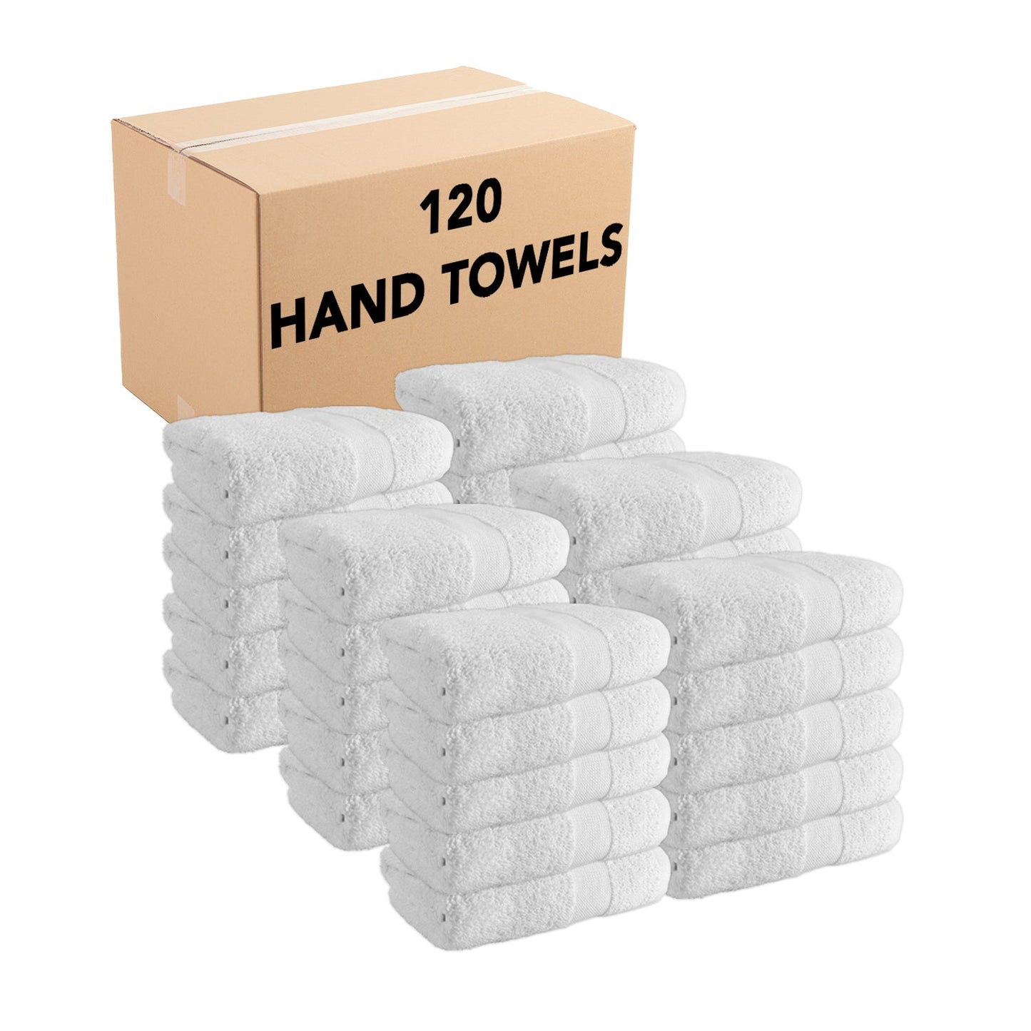 Hospeco® Magellan Hand Towel 16x30 White, 12/Pack (HOSMAG1630-4-5)
