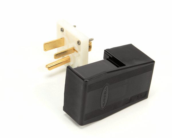 Hubbell Lighting 9368 50A-250V 1-Ph Angle Plug (HBL9368)