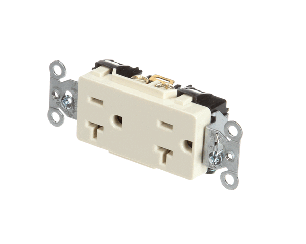 Hubbell Lighting Dr20Al Receptacle Duplex 20A 125V (HBLDR20AL)