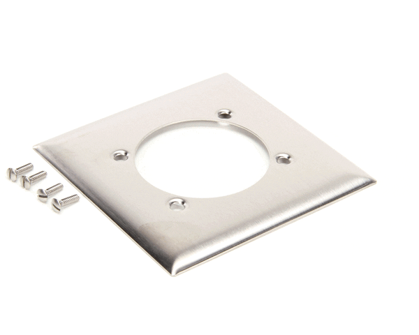 Hubbell Lighting Ss701 Ss Wall Plate 2 Gang Sgl Recpt (HBLSS701)