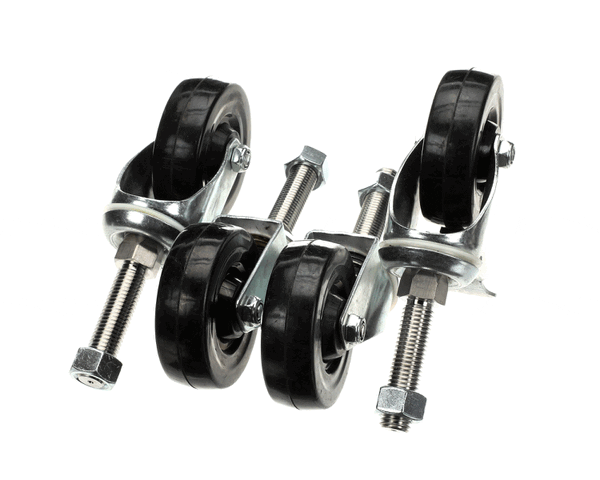 Hardt 2878.S Casters (4) Adjustable, Set Of 4 (2 W/Br (HDT2878-S)