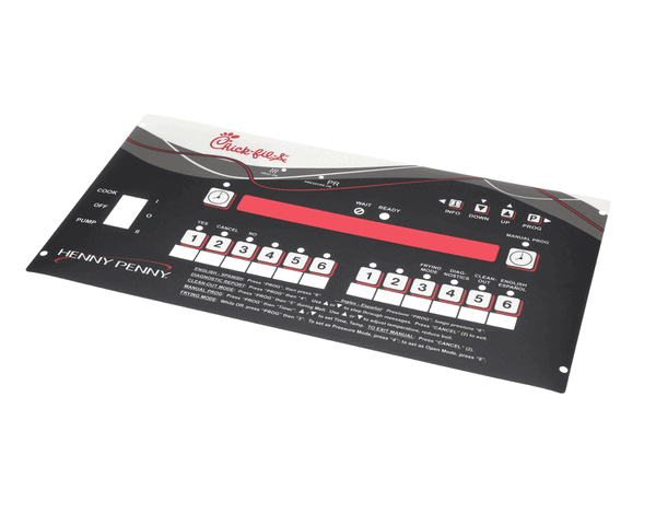 Henny Penny 168300 Hybrid Control Decal (HEN168300)