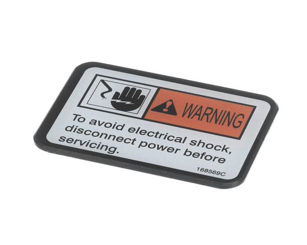 Henny Penny 168569 Label-Warning Disc. Power (HEN168569)
