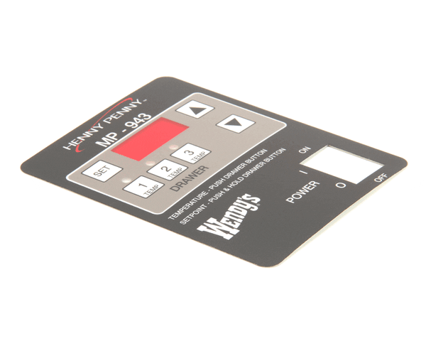 Henny Penny 51561 Decal - Mp-943 Control Wendy (HEN51561)