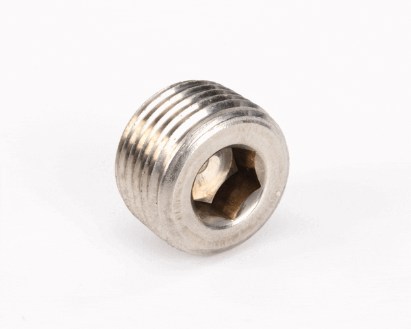 Henny Penny Fp01-004 Plug Pipe 1/2 Hex Soc Ss (HENFP01-004)